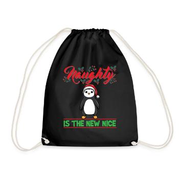 Coquin est le nouveau Noël de Noël Nice - Sac de sport léger - noir - Devant
