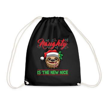 Coquin est le nouveau Noël de Noël Nice - Sac de sport léger - noir - Devant