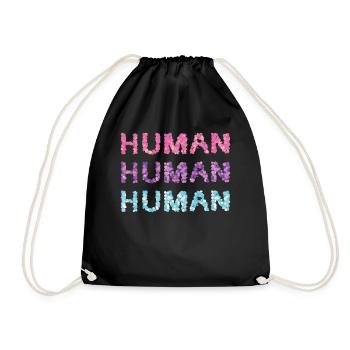 Bisexualité Bisexuelle Flag Bi Homo Gay - Sac de sport léger - noir - Devant