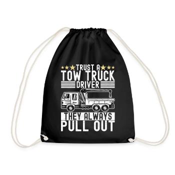 Service de remorquage de dépanneuse - Sac de sport léger - noir - Devant