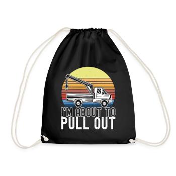 Service de remorquage de dépanneuse - Sac de sport léger - noir - Devant