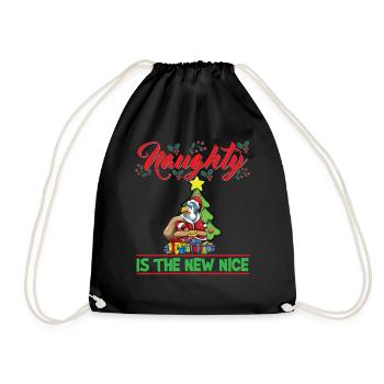 Coquin est le nouveau Noël de Noël Nice - Sac de sport léger - noir - Devant