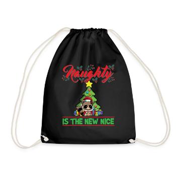 Coquin est le nouveau Noël de Noël Nice - Sac de sport léger - noir - Devant