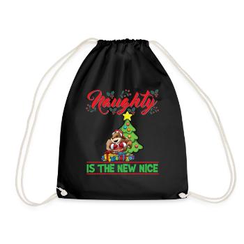 Coquin est le nouveau Noël de Noël Nice - Sac de sport léger - noir - Devant
