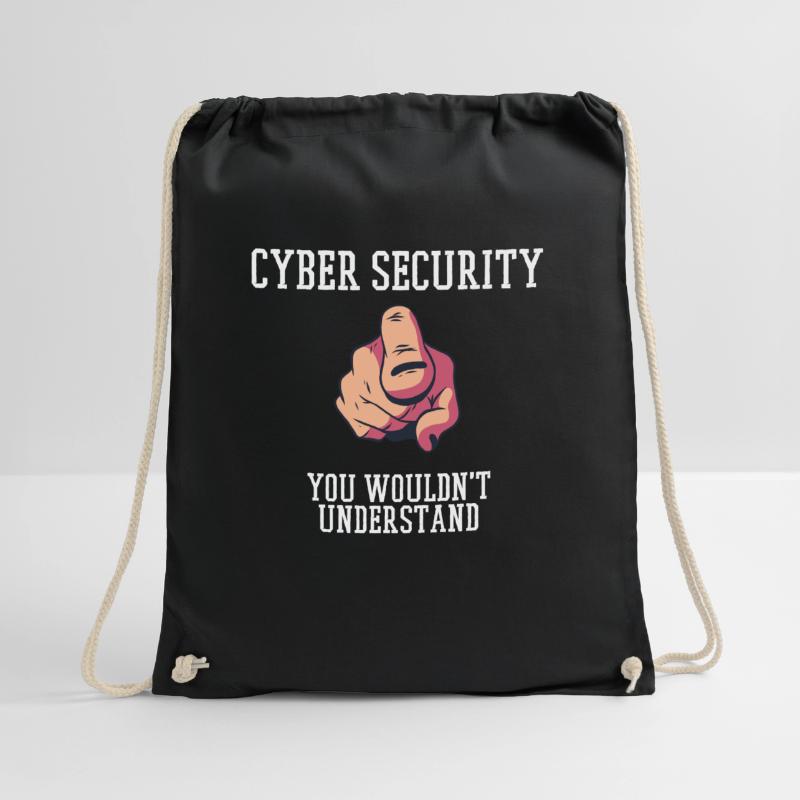 Cybersecurity - IT Security Computer Scientist Drawstring Bag