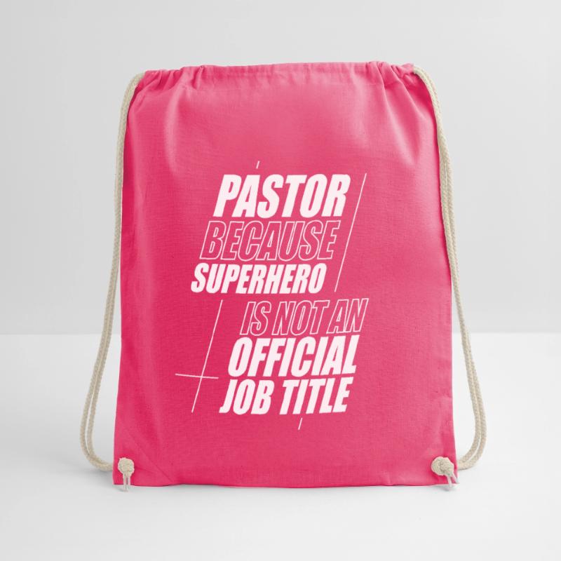 Pasteur Pasteur Prédicateur Église Chrétienne Sac de sport léger
