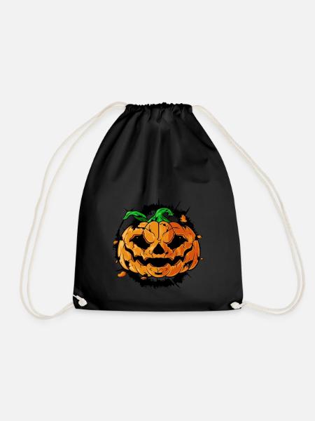 Halloween - Turnbeutel - Schwarz