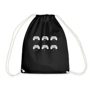 Contrôleur de yoga Namaste Méditation Entraînement Yogi - Sac de sport léger - noir - Devant