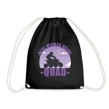 Quad Quad Rider Offroad Motorsport Cadeau - Sac de sport léger - noir - Devant