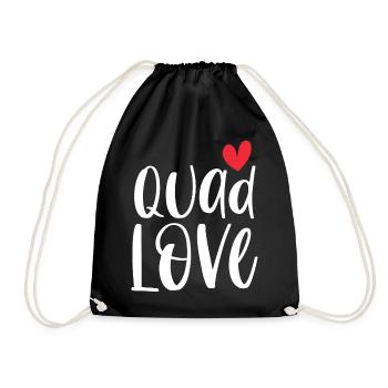 Quad Quad Rider Offroad Passion Cadeau - Sac de sport léger - noir - Devant