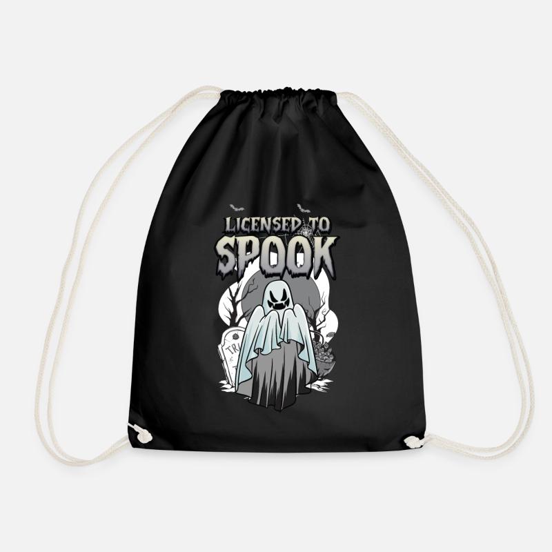 Licensed To Spook - Turnbeutel - Schwarz