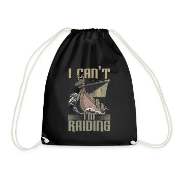 Mythologie nordique des Vikings - Sac de sport léger - noir - Devant
