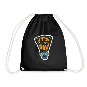 Mois de l’histoire des Noirs africains Mélanine Sc - Sac de sport léger - noir - Devant