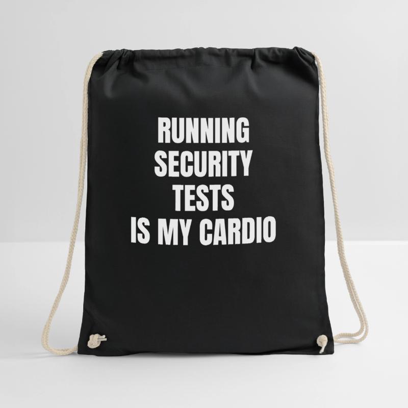 Cybersecurity - IT Security Computer Scientist Drawstring Bag