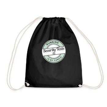 Cybersecurity - IT Security Computer Scientist - Drawstring Bag - black - Front