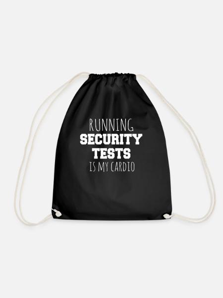 Cybersecurity - IT-Sicherheit Informatiker - Turnbeutel - Schwarz