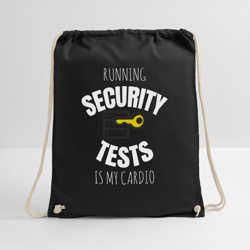 Cybersecurity - IT Security Computer Scientist Drawstring Bag