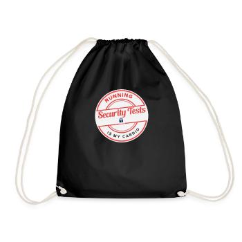 Cybersecurity - IT Security Computer Scientist - Drawstring Bag - black - Front