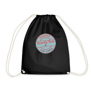 Cybersecurity - IT Security Computer Scientist - Drawstring Bag - black - Front