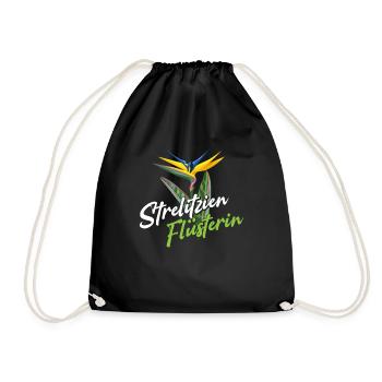 Strelitzia Whisper Plant Maman Plante d’intérieur - Sac de sport léger - noir - Devant