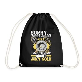 Chercheurs d’or Extraction d’or - Sac de sport léger - noir - Devant
