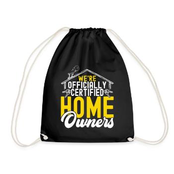 Achat d’une maison pour les propriétaires - Sac de sport léger - noir - Devant