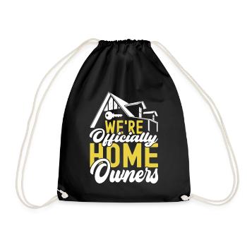 Achat d’une maison pour les propriétaires - Sac de sport léger - noir - Devant