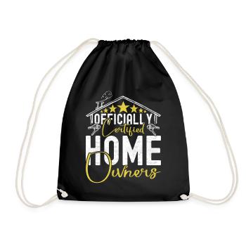 Achat d’une maison pour les propriétaires - Sac de sport léger - noir - Devant