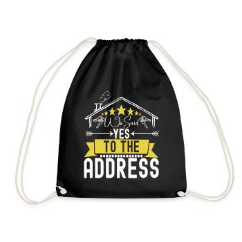 Achat d’une maison pour les propriétaires - Sac de sport léger - noir - Devant
