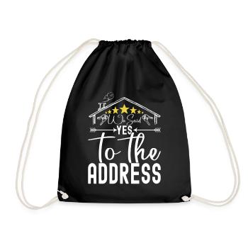 Achat d’une maison pour les propriétaires - Sac de sport léger - noir - Devant