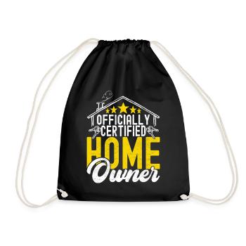 Achat d’une maison pour les propriétaires - Sac de sport léger - noir - Devant
