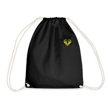 Cockatiel Bird Lover - Cute Parrot Bird Lover Parr - Drawstring Bag - black - Front