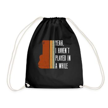 Guitare acoustique Guitariste Guitariste Guitariste Drôle - Sac de sport léger - noir - Devant