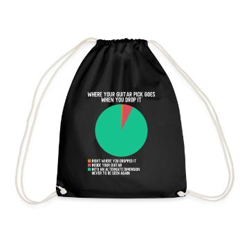 Guitariste électrique Guitariste Guitariste Rock Lustig - Sac de sport léger - noir - Devant