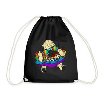 Carlin Gay Pride Gay Pride LGBT Pride - Sac de sport léger - noir - Devant