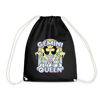 Reine des Gémeaux - Sac de sport léger - noir - Devant