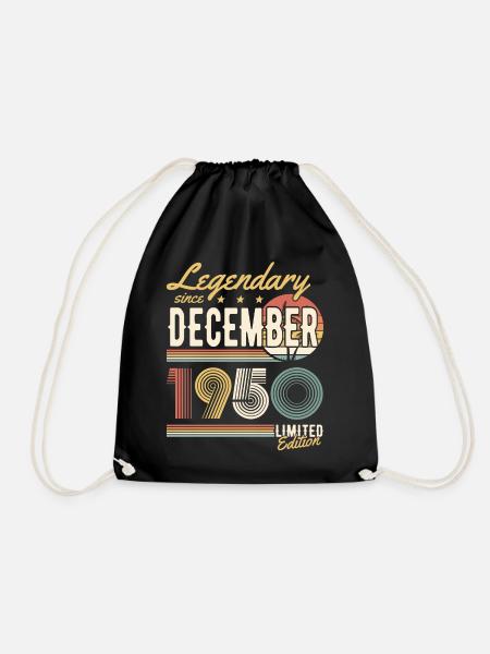 Legendary Since December 1950 Limited Edition - Drawstring Bag - black