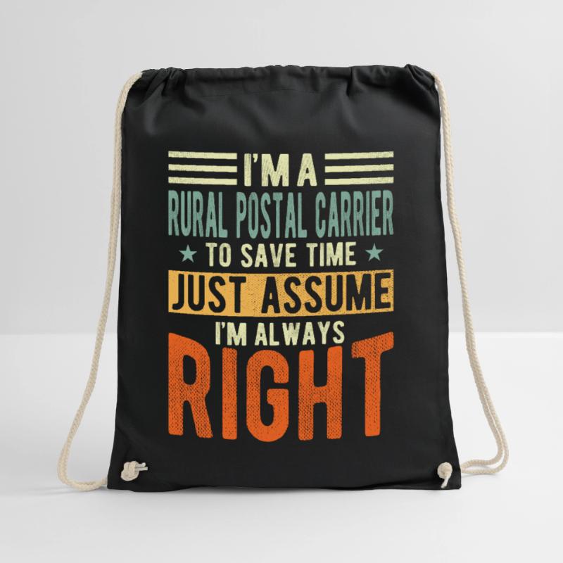 Rural Postcode Conference Drawstring Bag