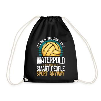 Water Polo Vintage It's Ok If You - Turnbeutel - Schwarz - Vorne