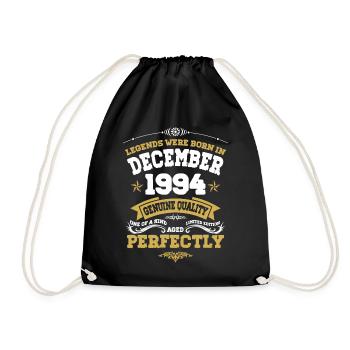 Millésime parfaitement vieilli décembre 1994 - Sac de sport léger - noir - Devant