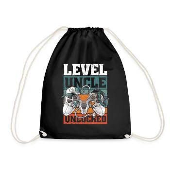Uncle Fmie Great-Uncle Uncle - Drawstring Bag - black - Front