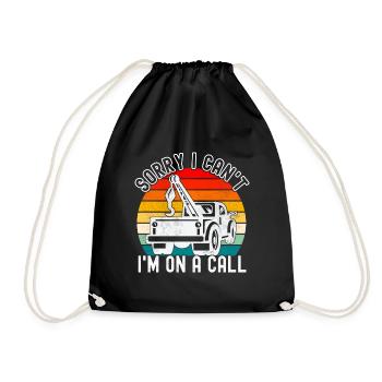 Service de remorquage de dépanneuse - Sac de sport léger - noir - Devant