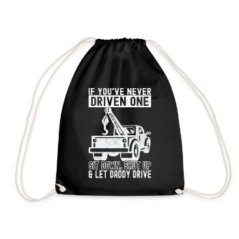 Service de remorquage de dépanneuse - Sac de sport léger - noir - Devant