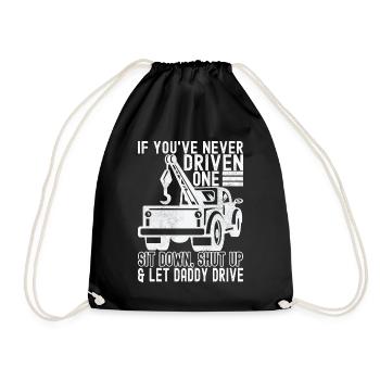 Service de remorquage de dépanneuse - Sac de sport léger - noir - Devant