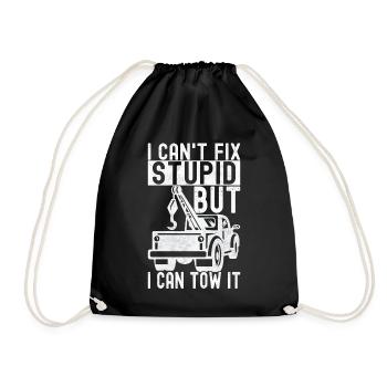 Service de remorquage de dépanneuse - Sac de sport léger - noir - Devant
