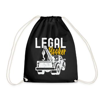 Service de remorquage de dépanneuse - Sac de sport léger - noir - Devant