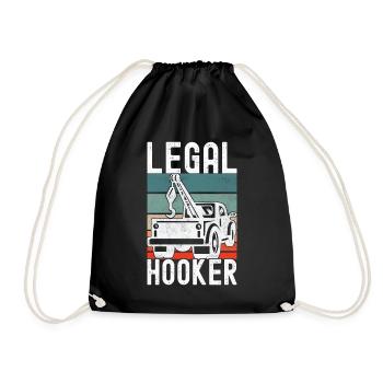 Service de remorquage de dépanneuse - Sac de sport léger - noir - Devant