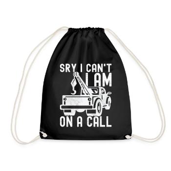 Service de remorquage de dépanneuse - Sac de sport léger - noir - Devant