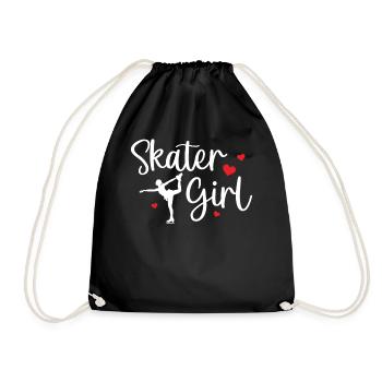 Patinage artistique - Skater Girl - Sac de sport léger - noir - Devant