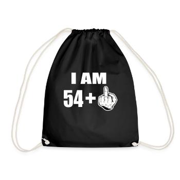 55e anniversaire - Sac de sport léger - noir - Devant